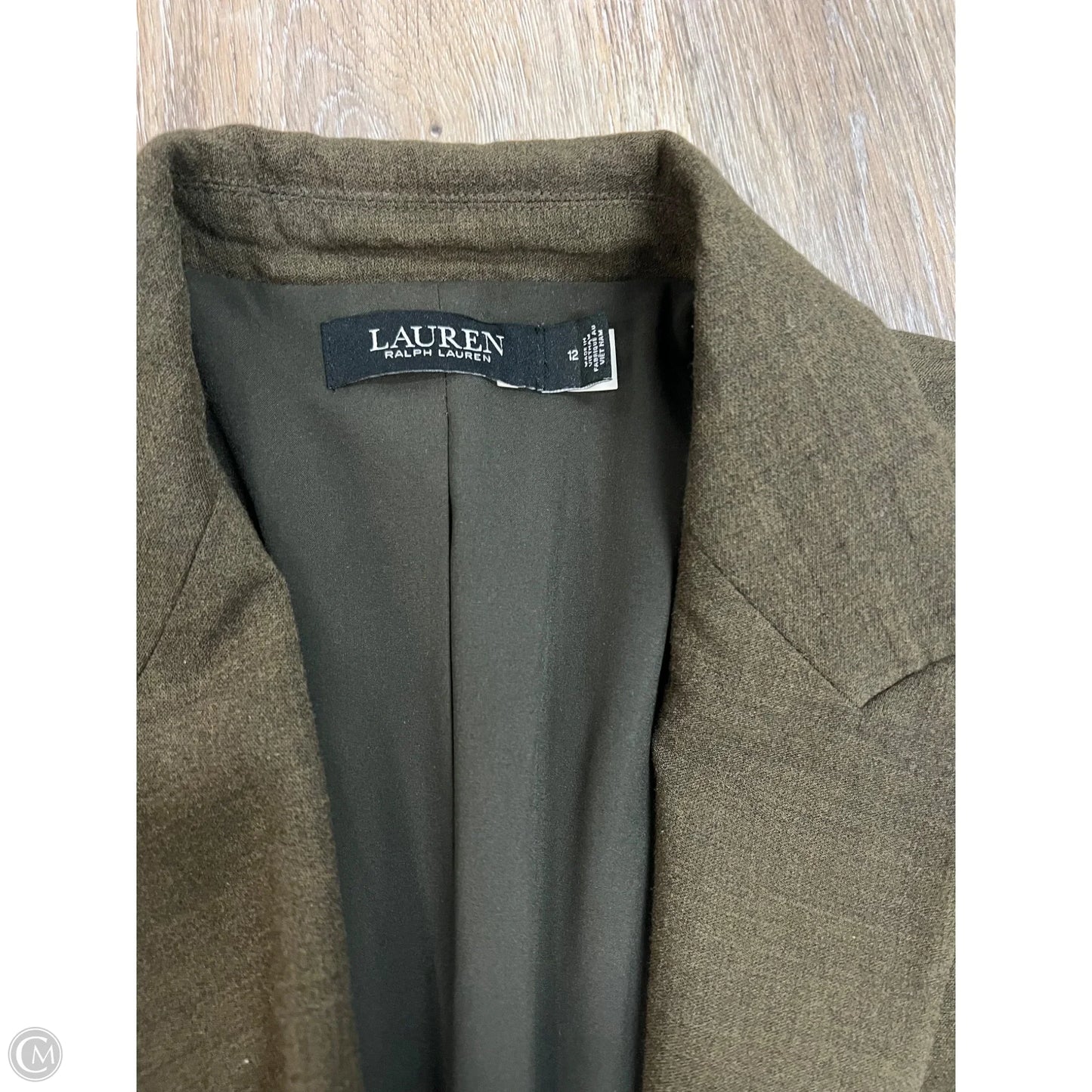 Blazer By Lauren By Ralph Lauren In Green, Size: 12