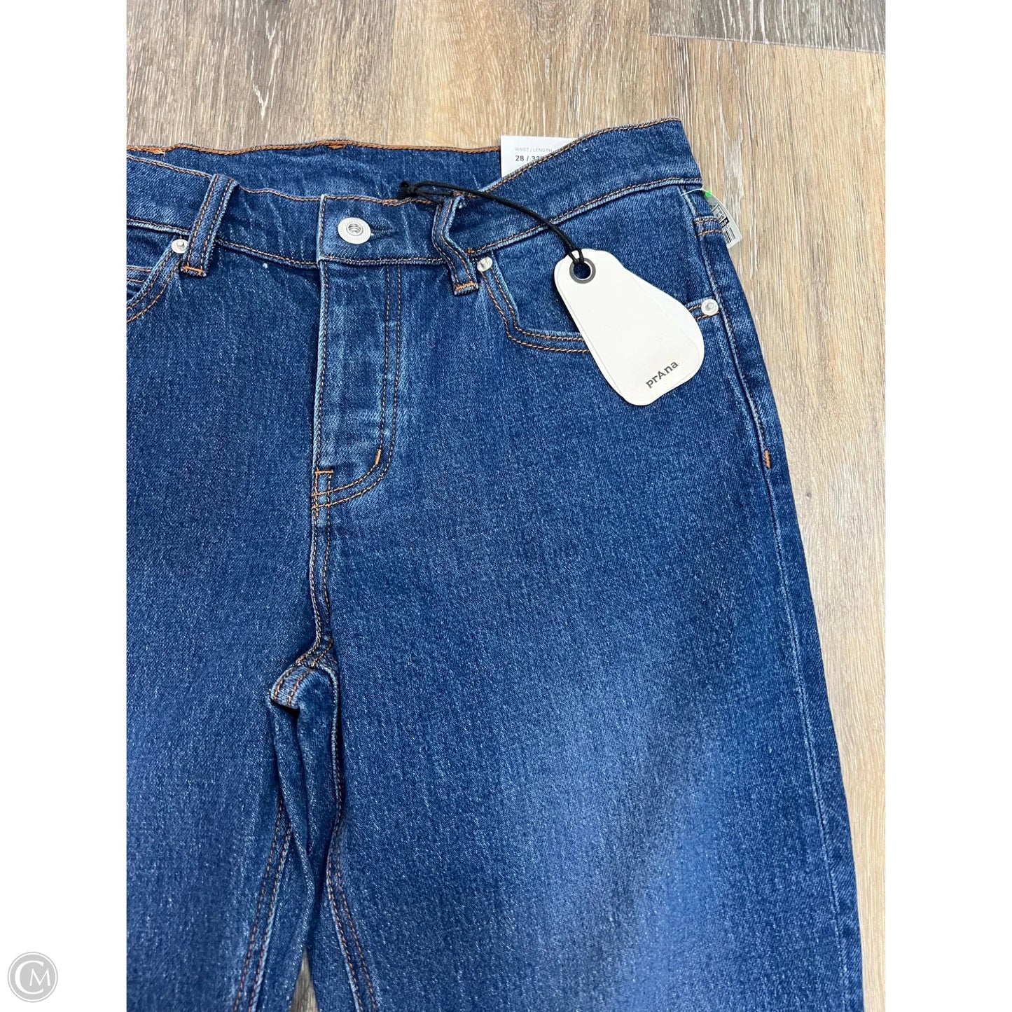 Jeans Straight By Prana In Blue Denim, Size: 6