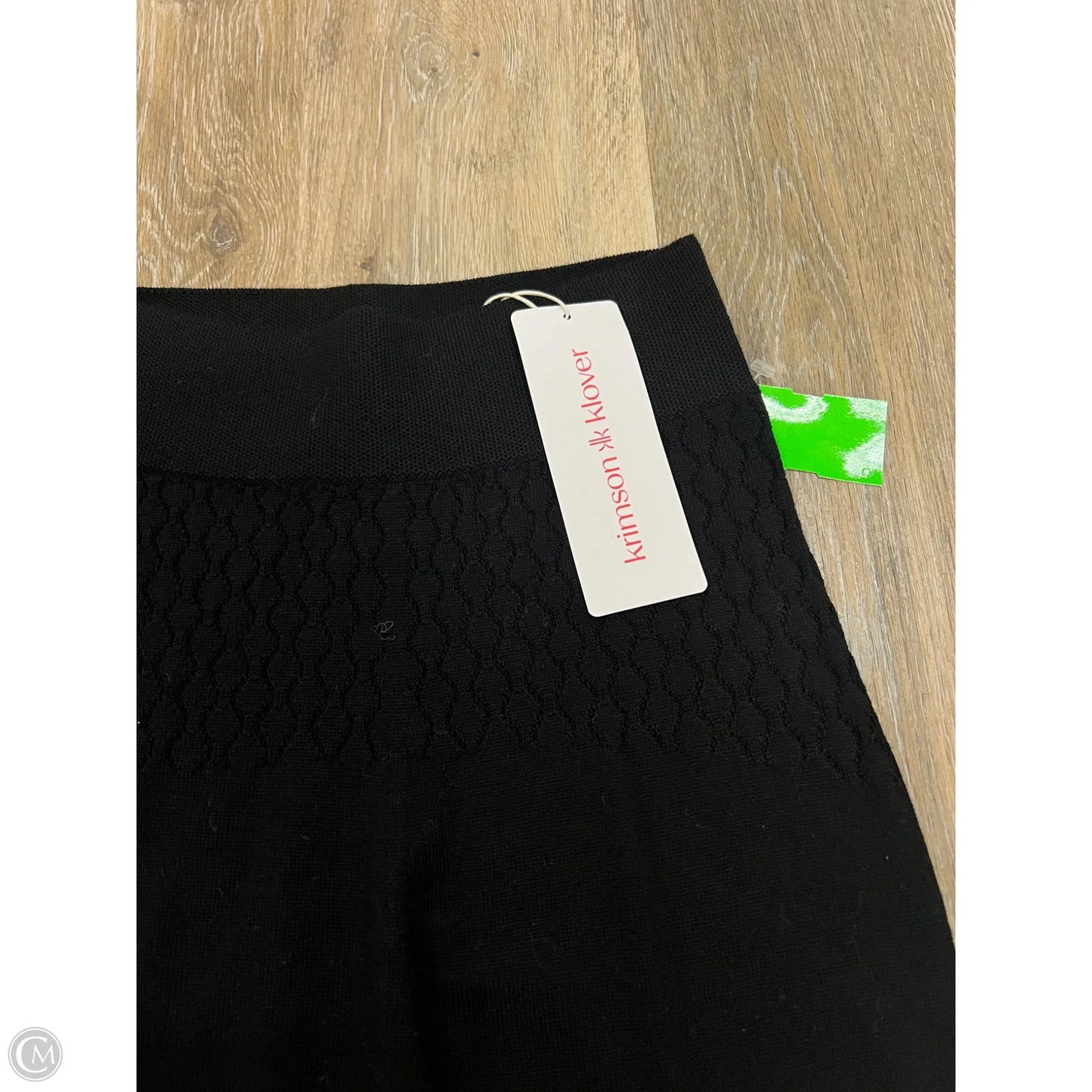 Pants Knit By Krimson Klover In Black, Size: S