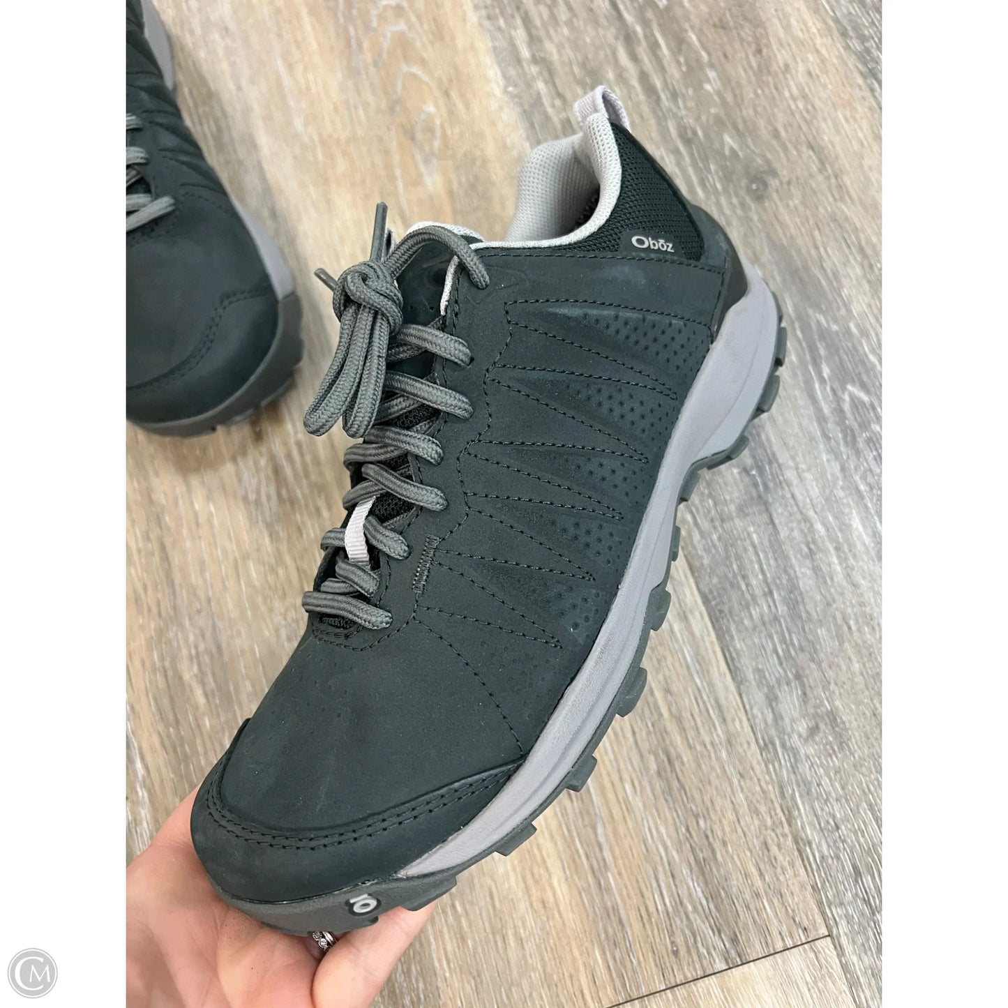 Shoes Hiking By Oboz In Black, Size: 7