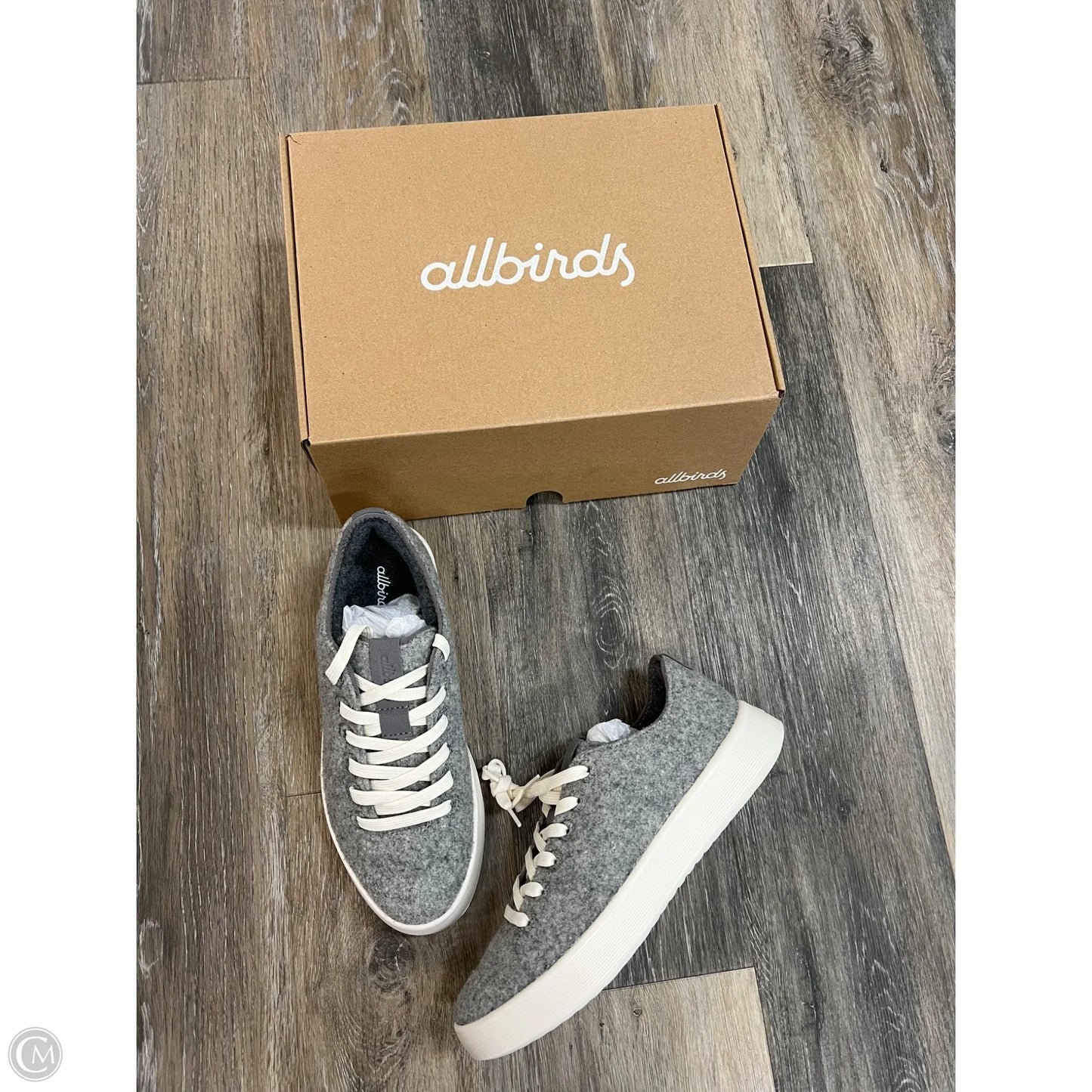 Shoes Sneakers By Allbirds In Grey, Size: 9