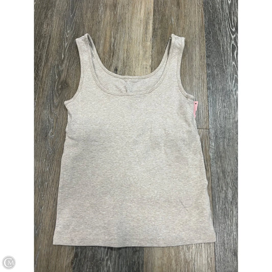 Tank Top By J. Crew In Tan, Size: M