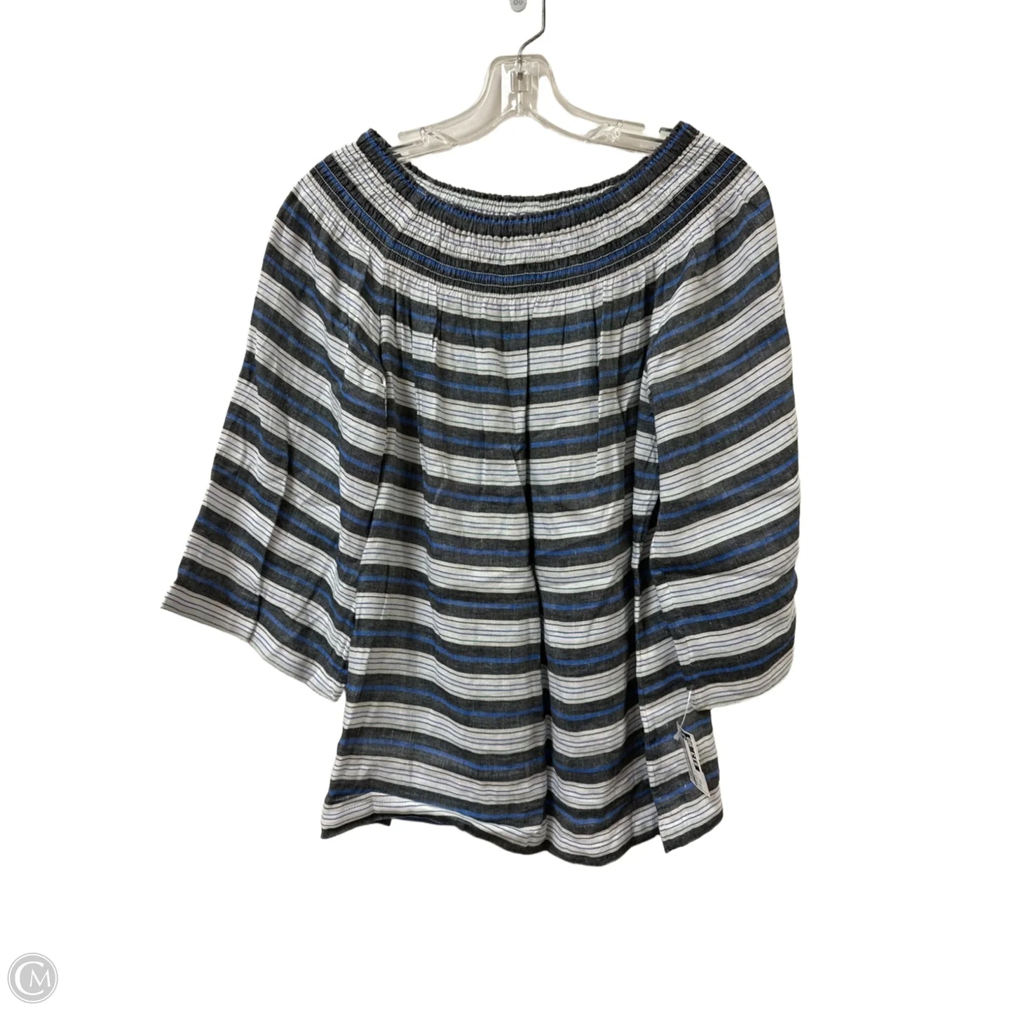 Top Long Sleeve By J. Jill In Striped Pattern, Size: Xs