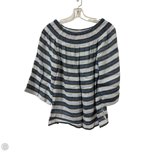 Top Long Sleeve By J. Jill In Striped Pattern, Size: Xs