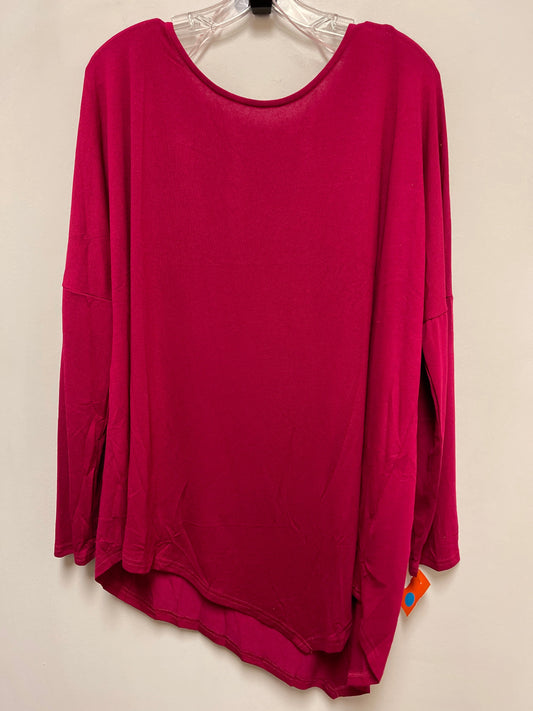 Top Long Sleeve By Umgee In Pink, Size: L