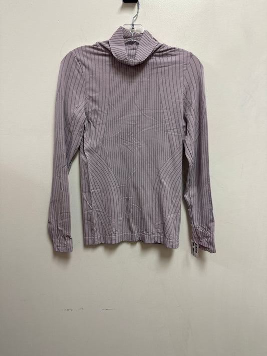 Top Long Sleeve By Athleta In Purple, Size: S