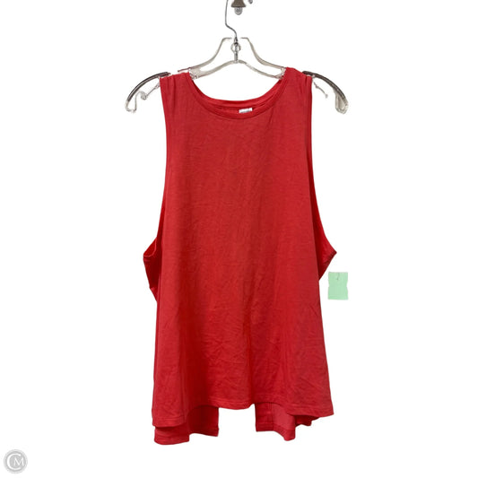 Athletic Tank Top By Victorias Secret In Orange, Size: Xl