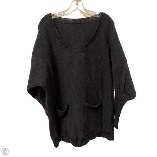 Sweater By Shein In Black, Size: 3x