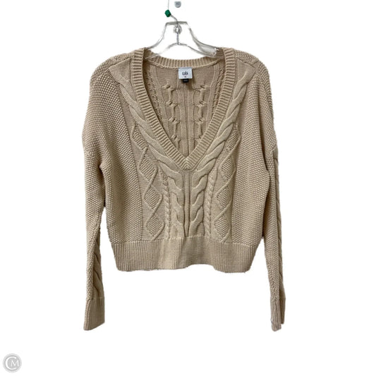 Sweater By Cabi In Cream, Size: Xs
