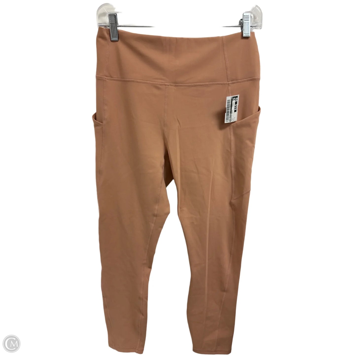 Athletic Pants By Fabletics In Tan, Size: L