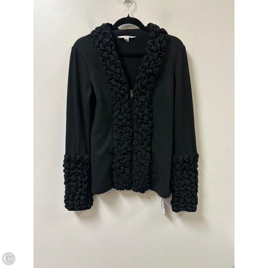 Sweater Cardigan By Boston Proper In Black, Size: S