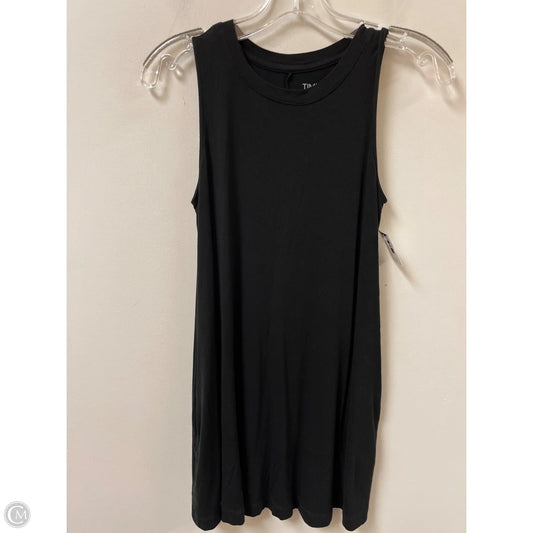 Dress Casual Midi By Time And Tru In Black, Size: Xs