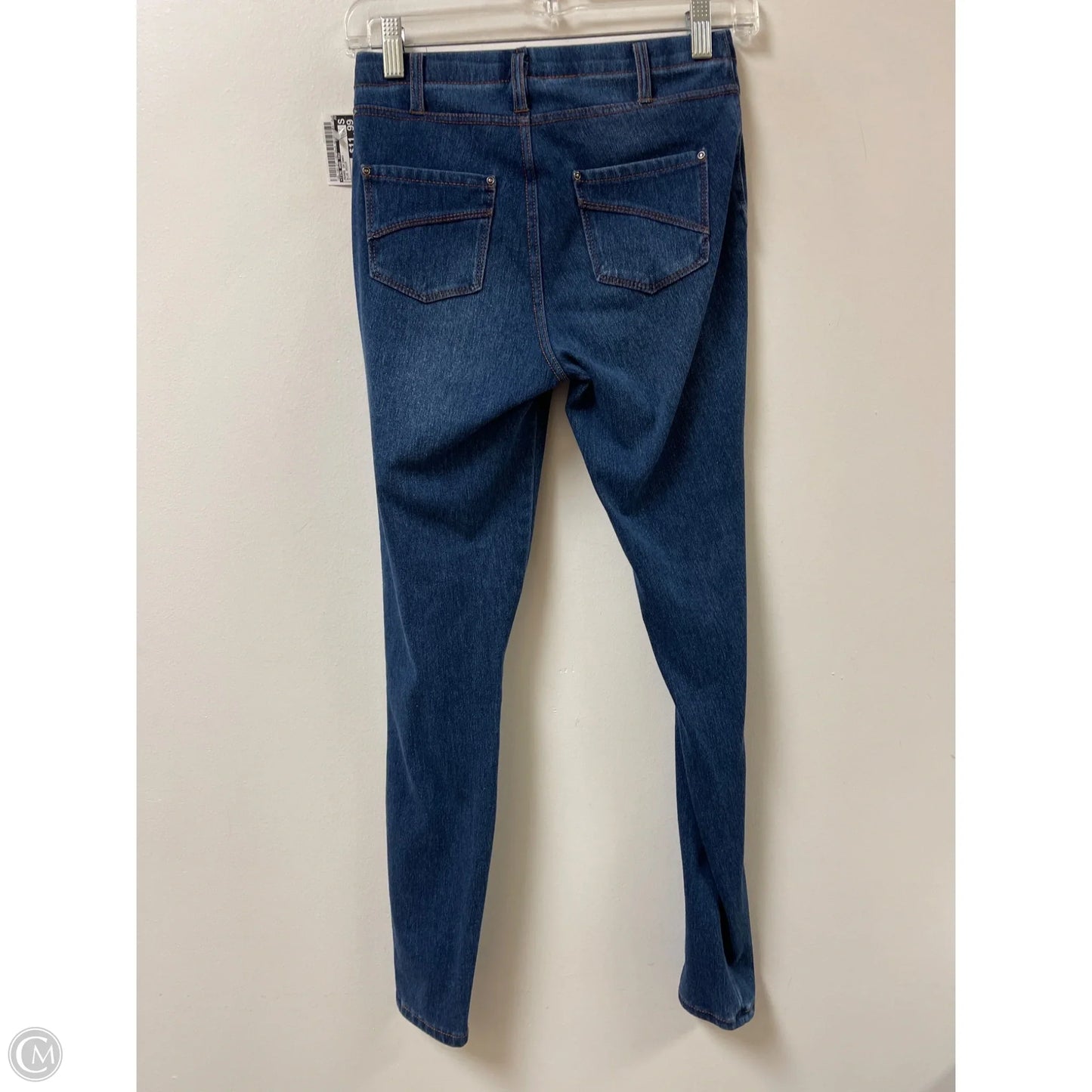 Jeans Skinny By Time And Tru In Blue Denim, Size: 4