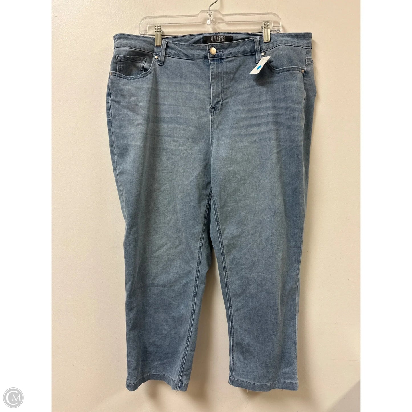 Jeans Skinny By Clothes Mentor In Blue Denim, Size: 20