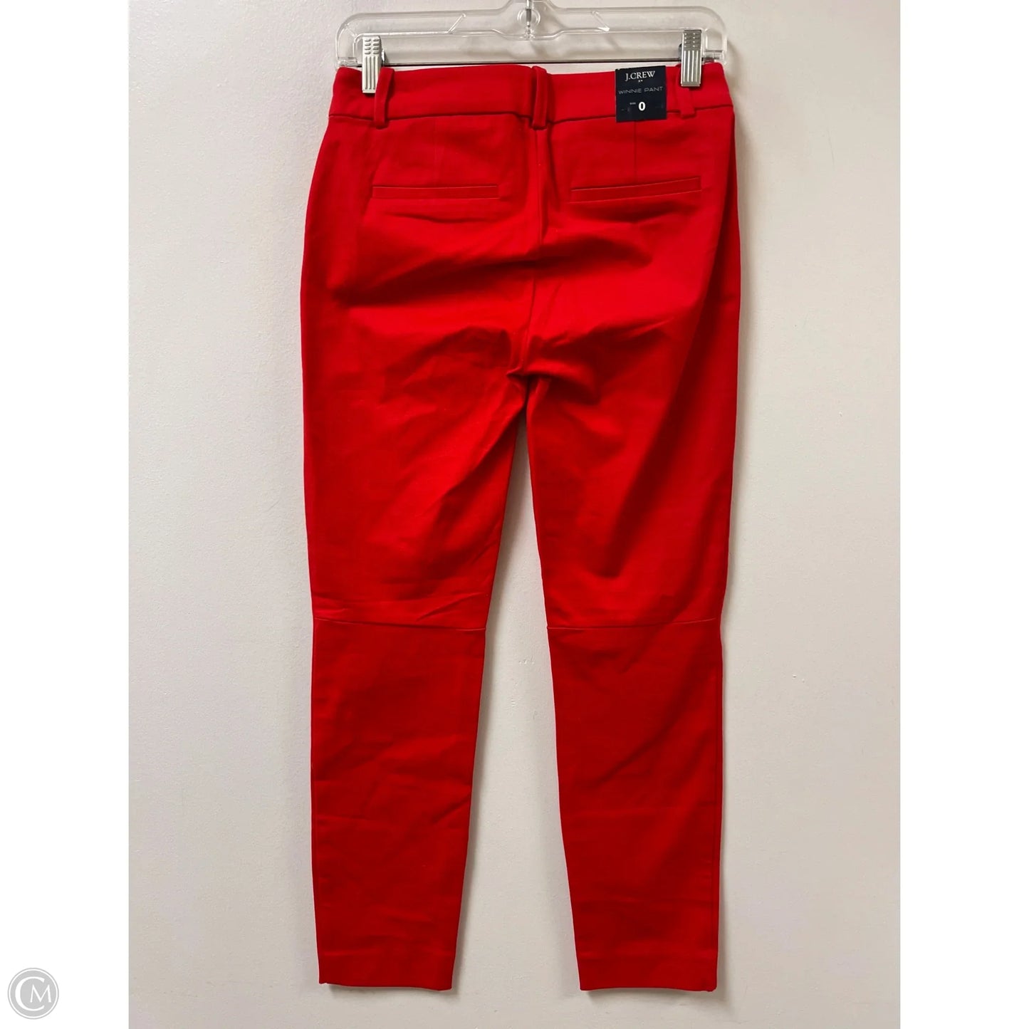 Pants Cropped By J. Crew In Red, Size: 0