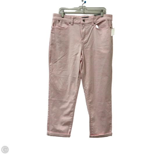 Jeans Boyfriend By Talbots In Pink, Size: 12