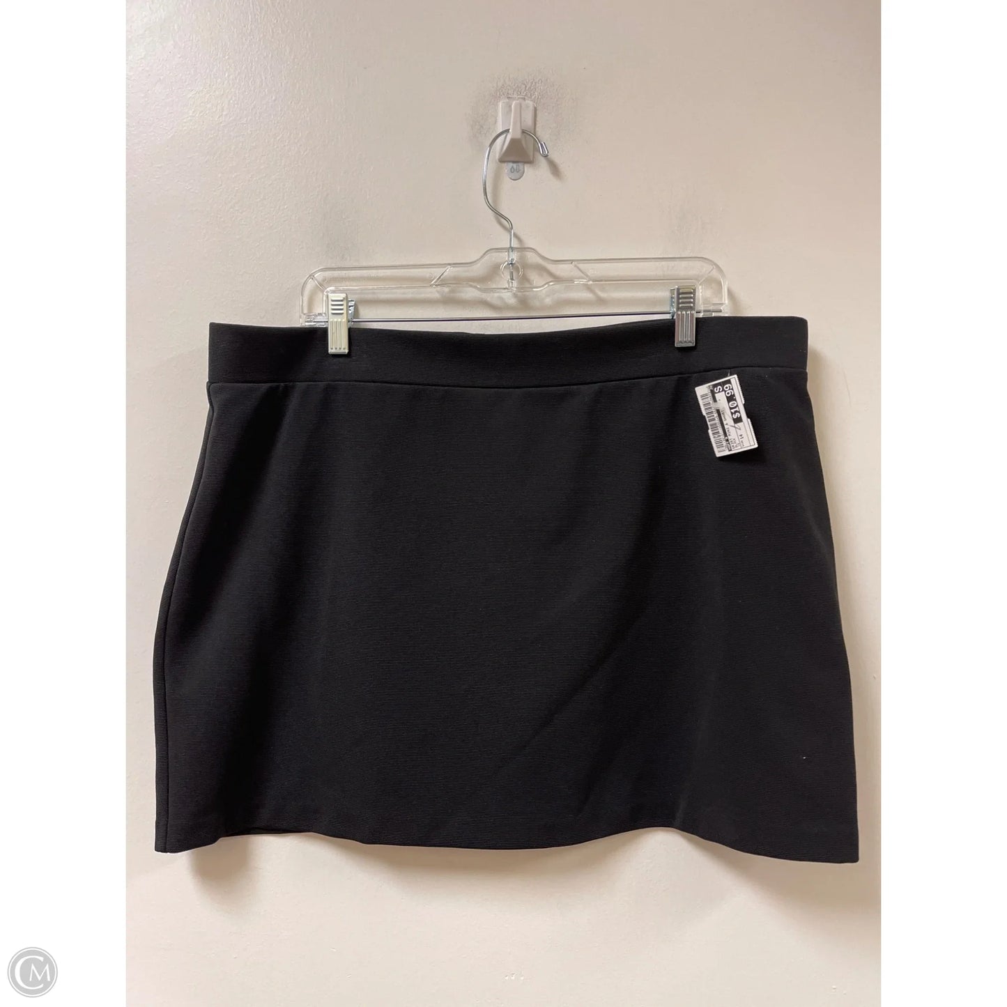 Skirt Mini & Short By Apt 9 In Black, Size: 14