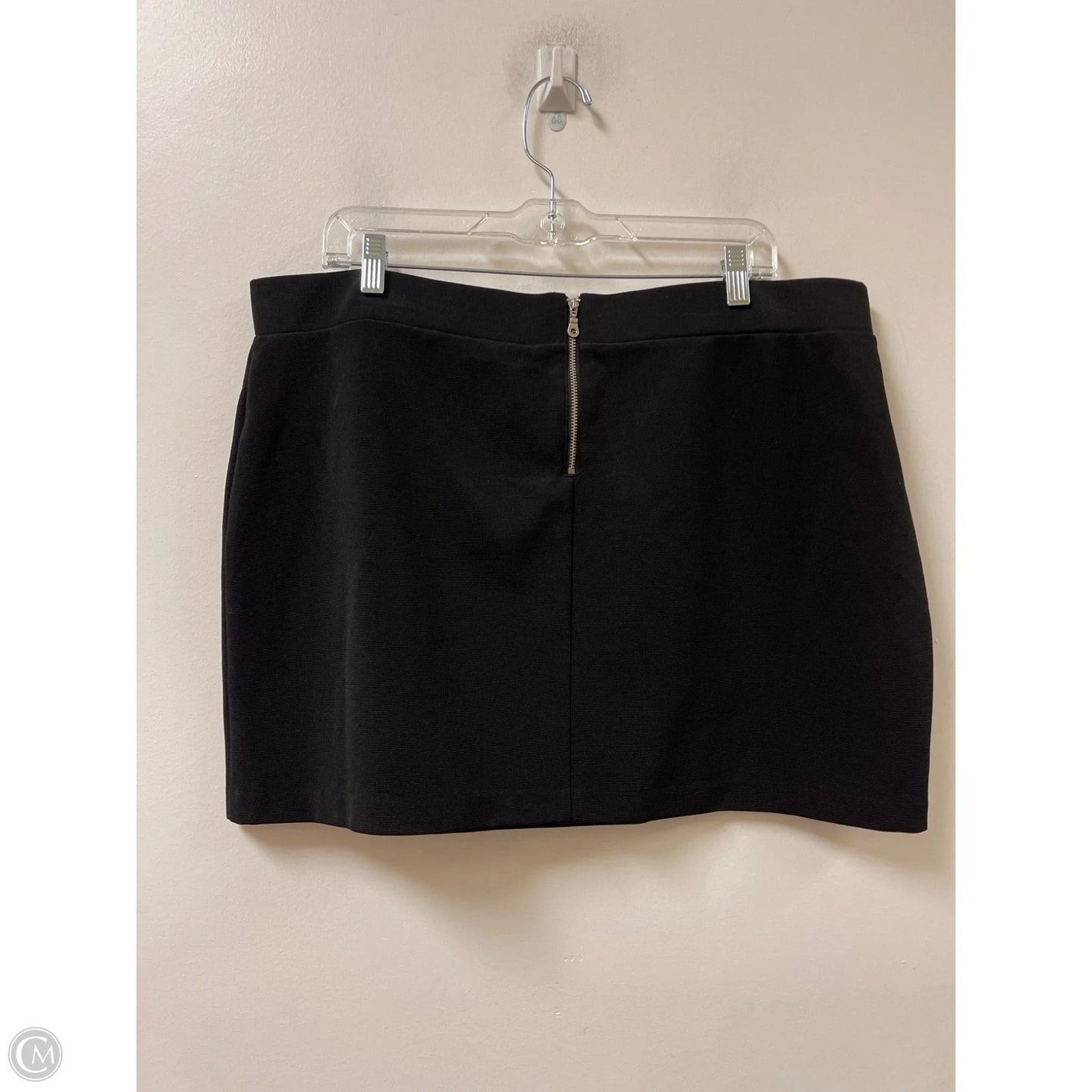 Skirt Mini & Short By Apt 9 In Black, Size: 14