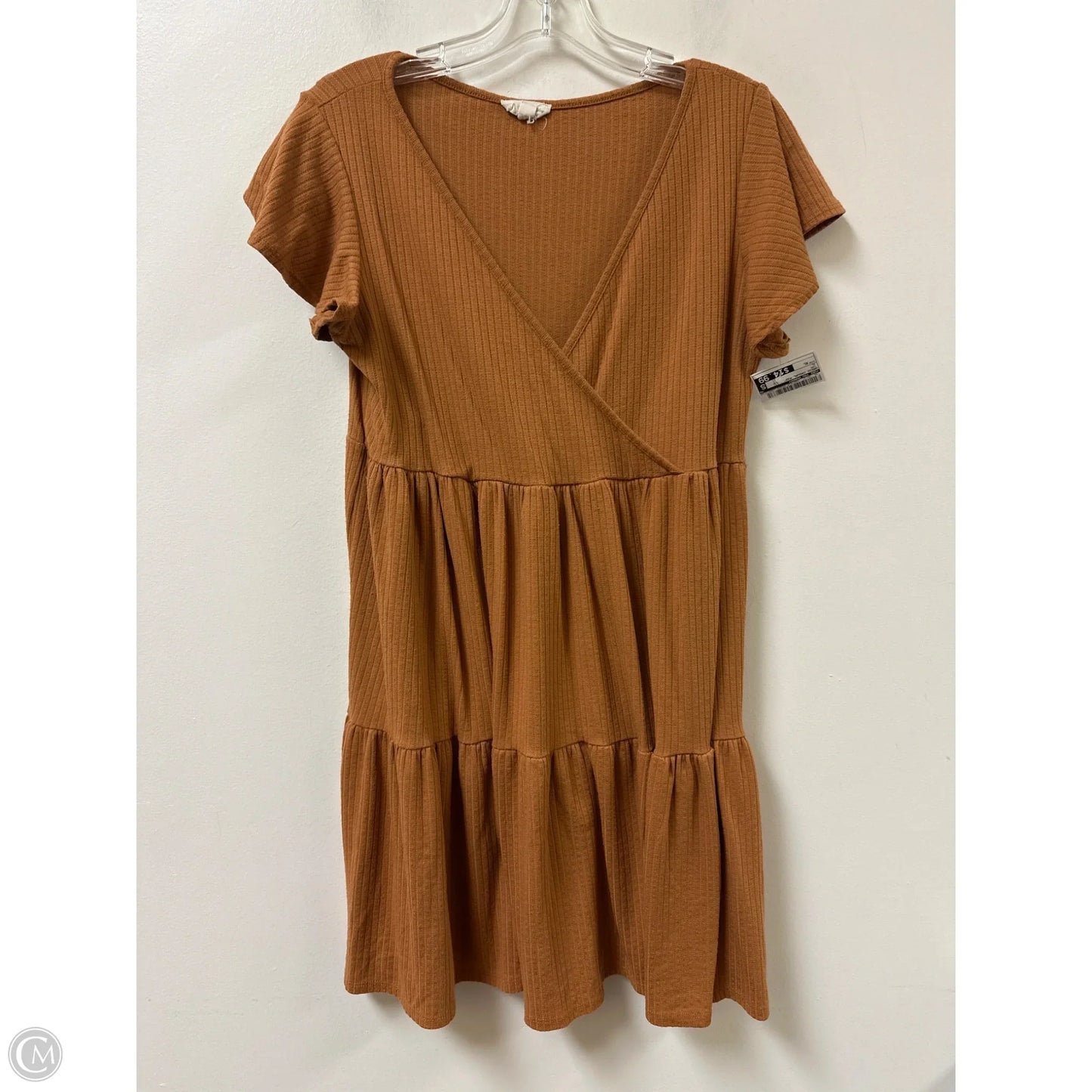 Dress Casual Midi By See You Monday In Tan, Size: Xl