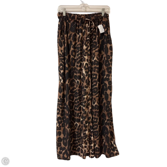 Pants Wide Leg By Clothes Mentor In Leopard Print, Size: 24