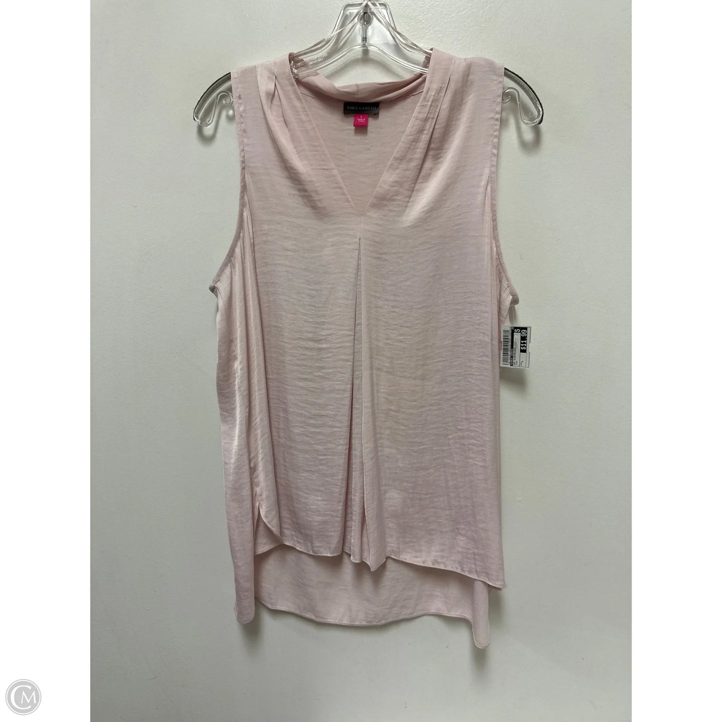 Top Sleeveless By Vince Camuto In Pink, Size: L