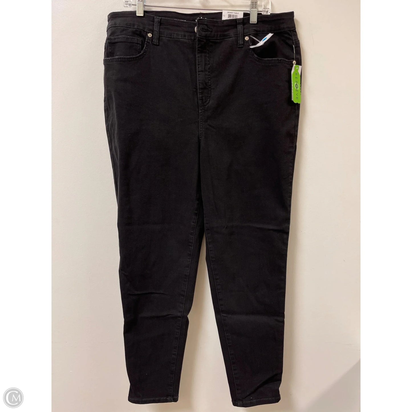 Jeans Straight By Style And Company In Black, Size: 18