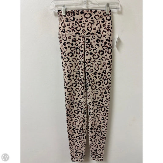 Athletic Pants By Clothes Mentor In Animal Print, Size: Xs