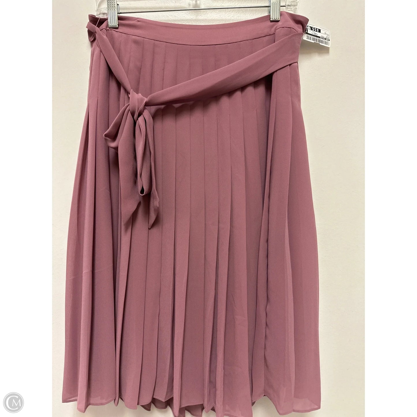 Skirt Midi By Ann Taylor In Pink, Size: 12