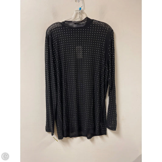 Top Long Sleeve By Torrid In Black, Size: 3x
