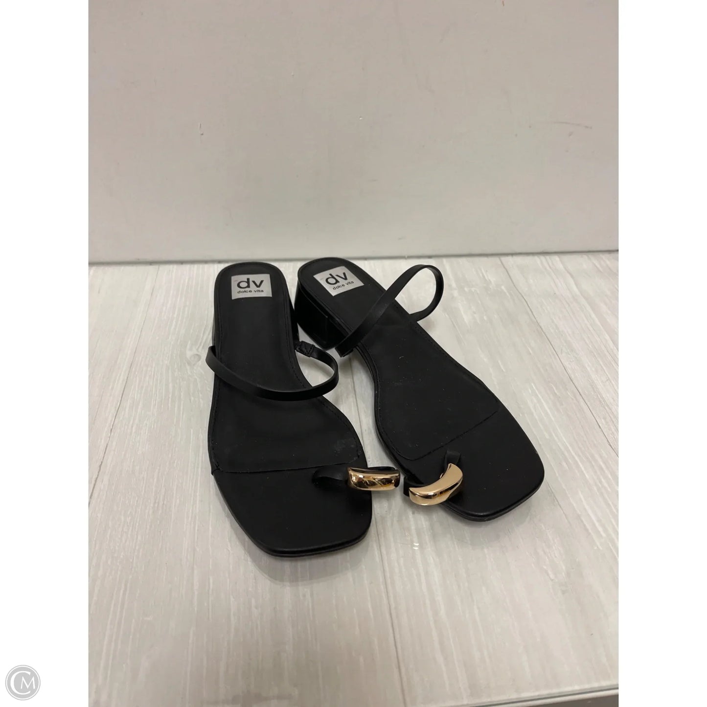 Sandals Flats By Dolce Vita In Black, Size: 10