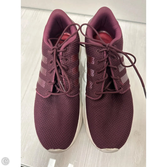 Shoes Athletic By Adidas In Red, Size: 9.5