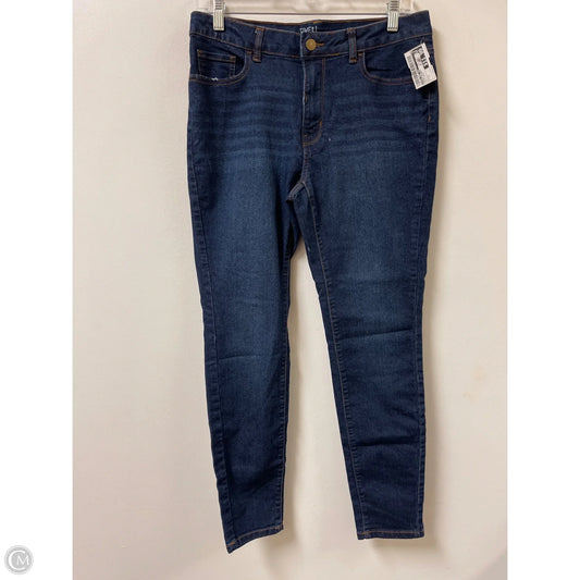 Jeans Skinny By Time And Tru In Blue Denim, Size: 8