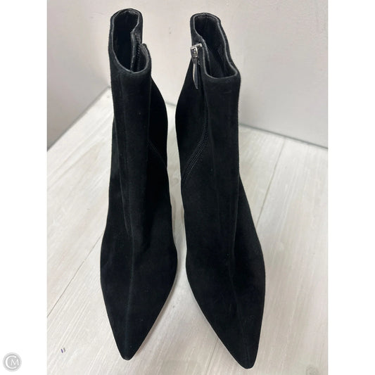 Boots Ankle Heels By Steve Madden In Black, Size: 9