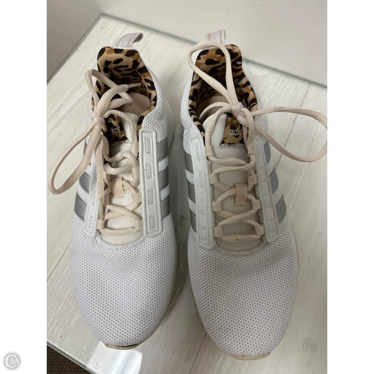 Shoes Athletic By Adidas In White, Size: 9