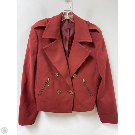 Blazer By Ellen Tracy In Orange, Size: Xl