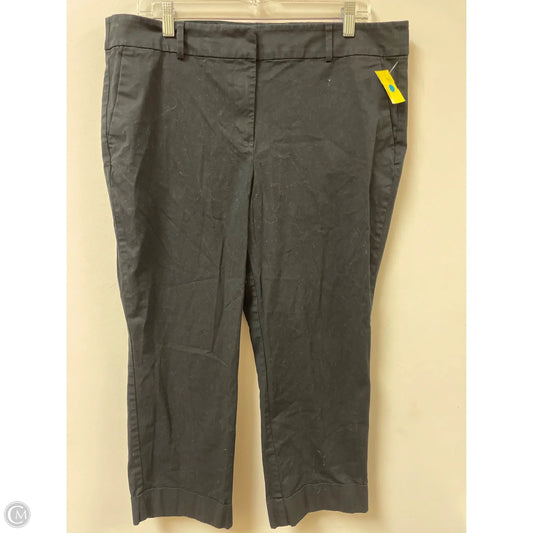 Pants Cropped By Ann Taylor In Black, Size: 14