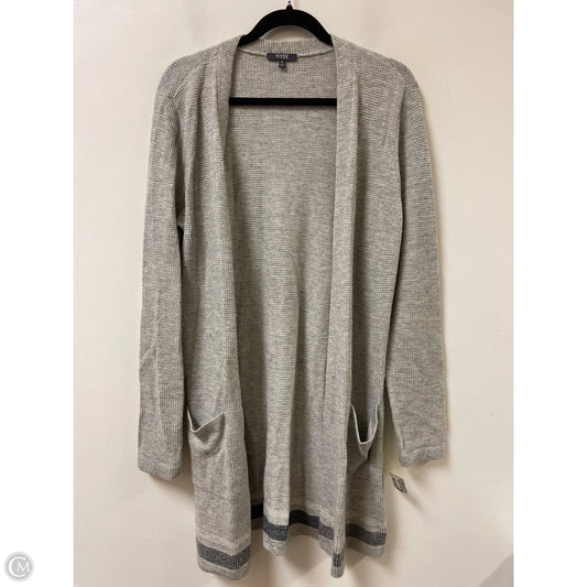 Sweater Cardigan By Not Your Daughters Jeans In Grey, Size: M