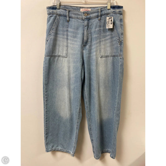 Jeans Boyfriend By Lucky Brand In Blue Denim, Size: 12