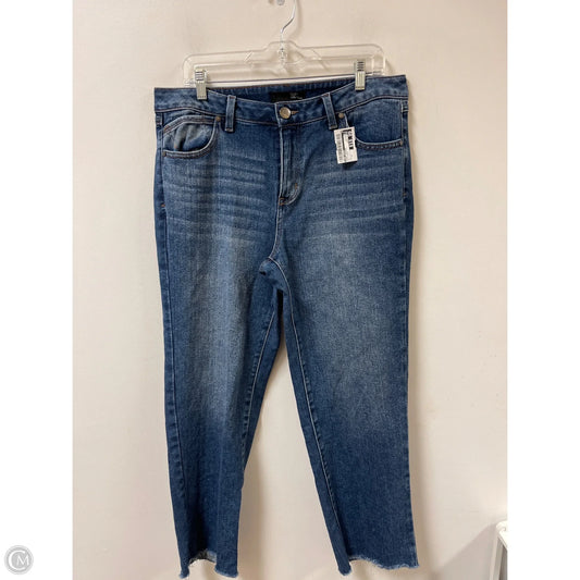 Jeans Cropped By 1822 Denim In Blue Denim, Size: 12