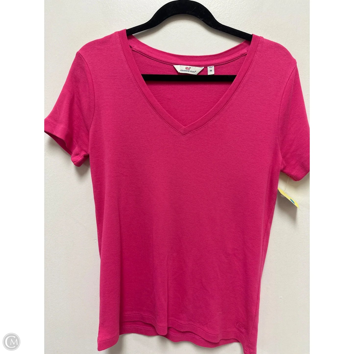 Top Short Sleeve By Vineyard Vines In Pink, Size: M