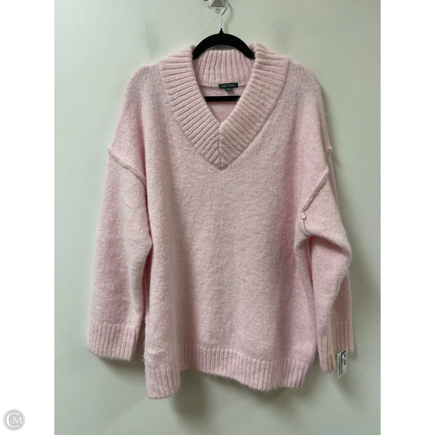 Sweater By Wild Fable In Pink, Size: Xl