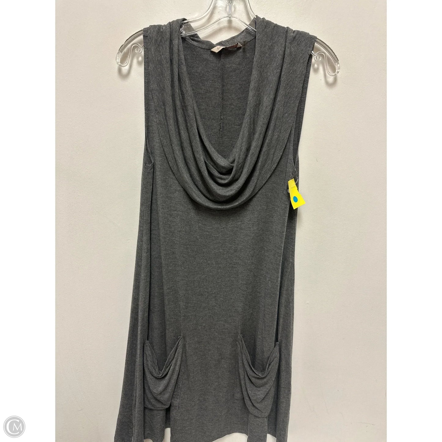 Tunic Long Sleeve By Soft Surroundings In Grey, Size: S