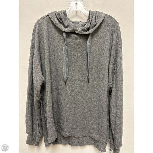 Athletic Sweatshirt Hoodie By Avia In Grey, Size: Xl