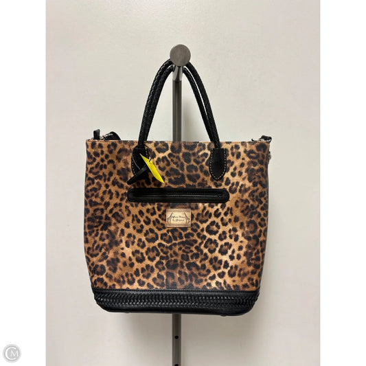 Handbag Leather By Brighton, Size: Medium