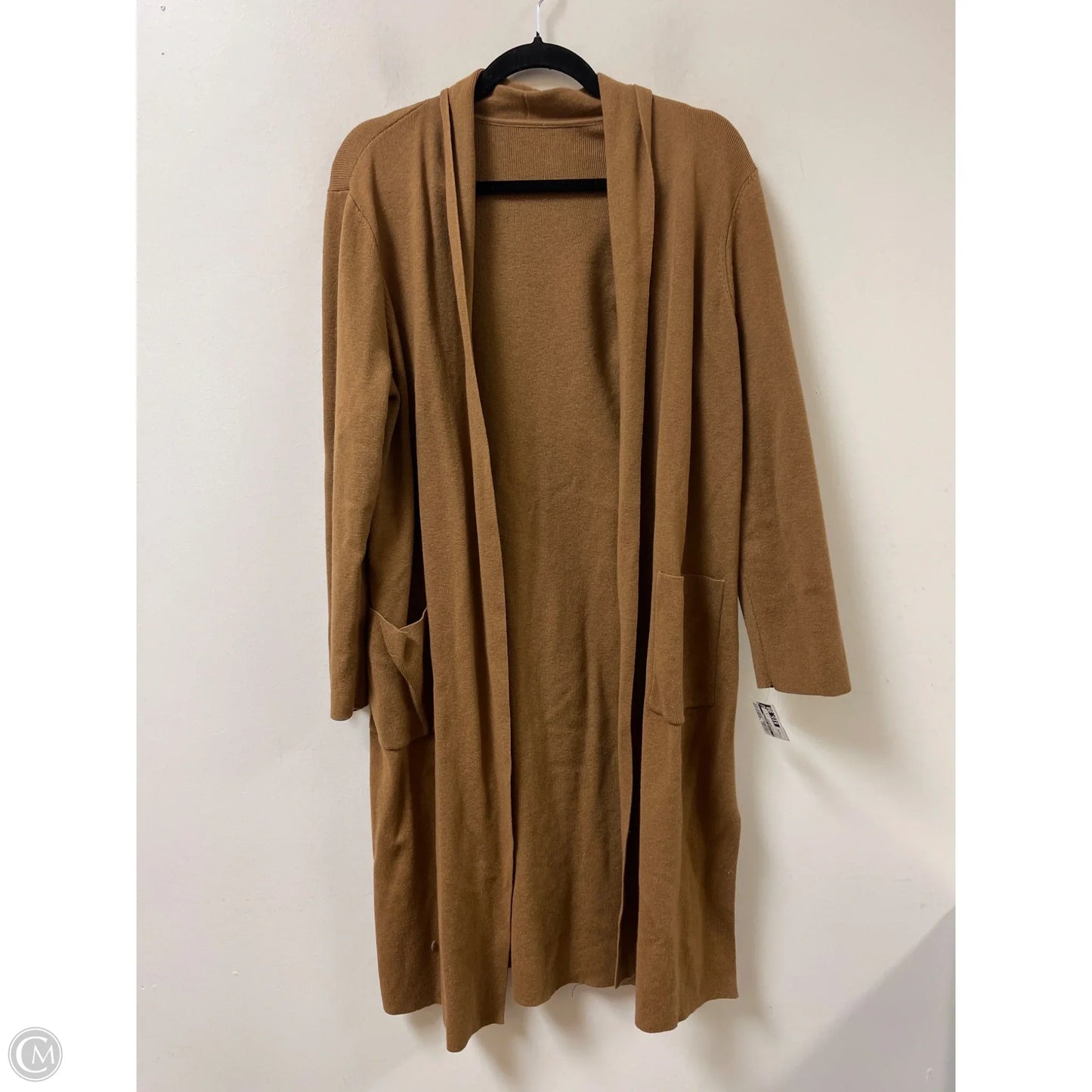Sweater Cardigan By Clothes Mentor In Brown, Size: Osfm