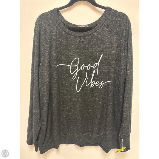 Sweater By Buffalo David Bitton In Black, Size: 1x