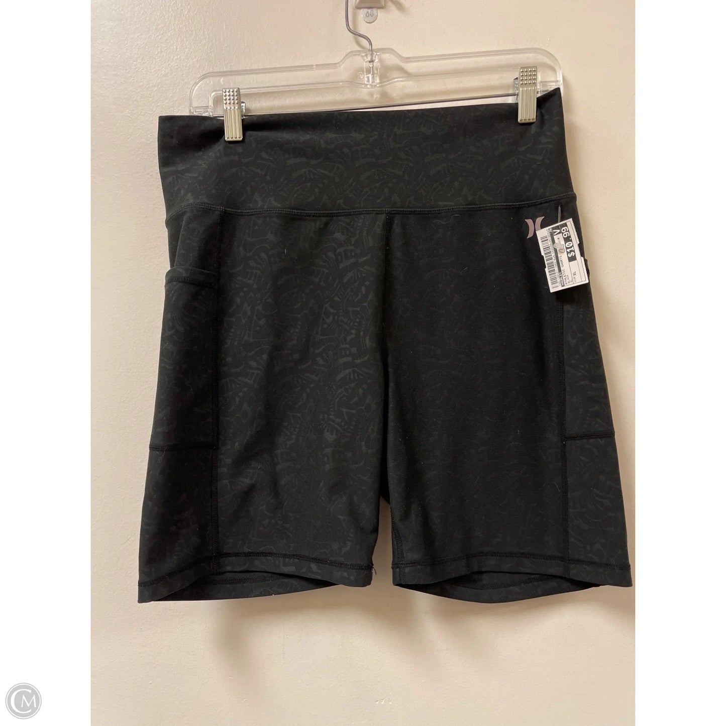Athletic Shorts By Hurley In Black, Size: Xl