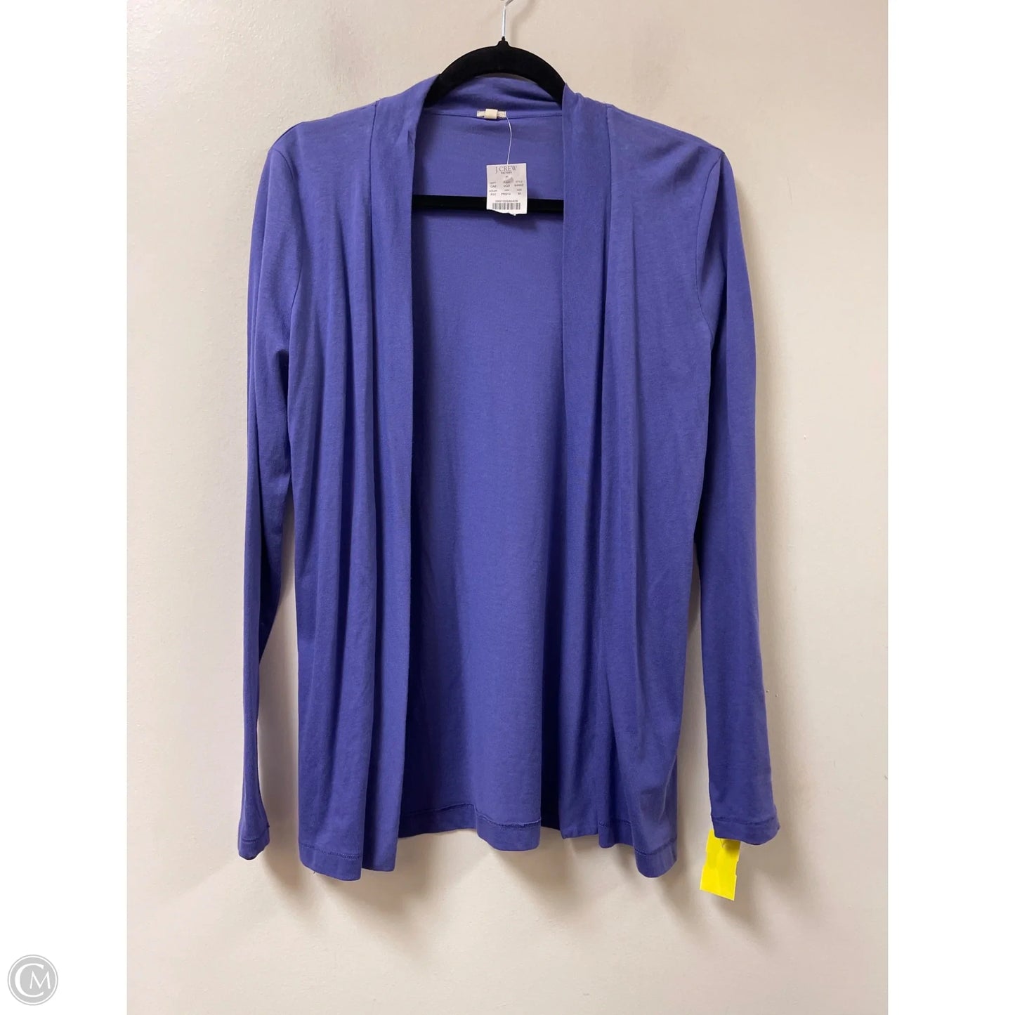 Sweater Cardigan By J. Crew In Purple, Size: M