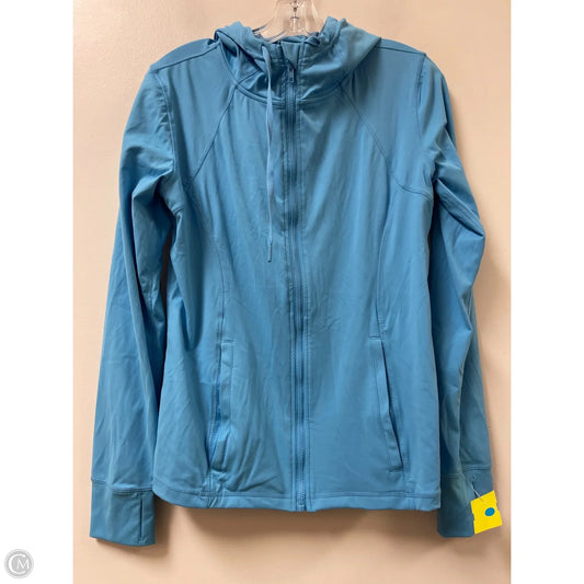 Athletic Jacket By Members Mark In Blue, Size: L