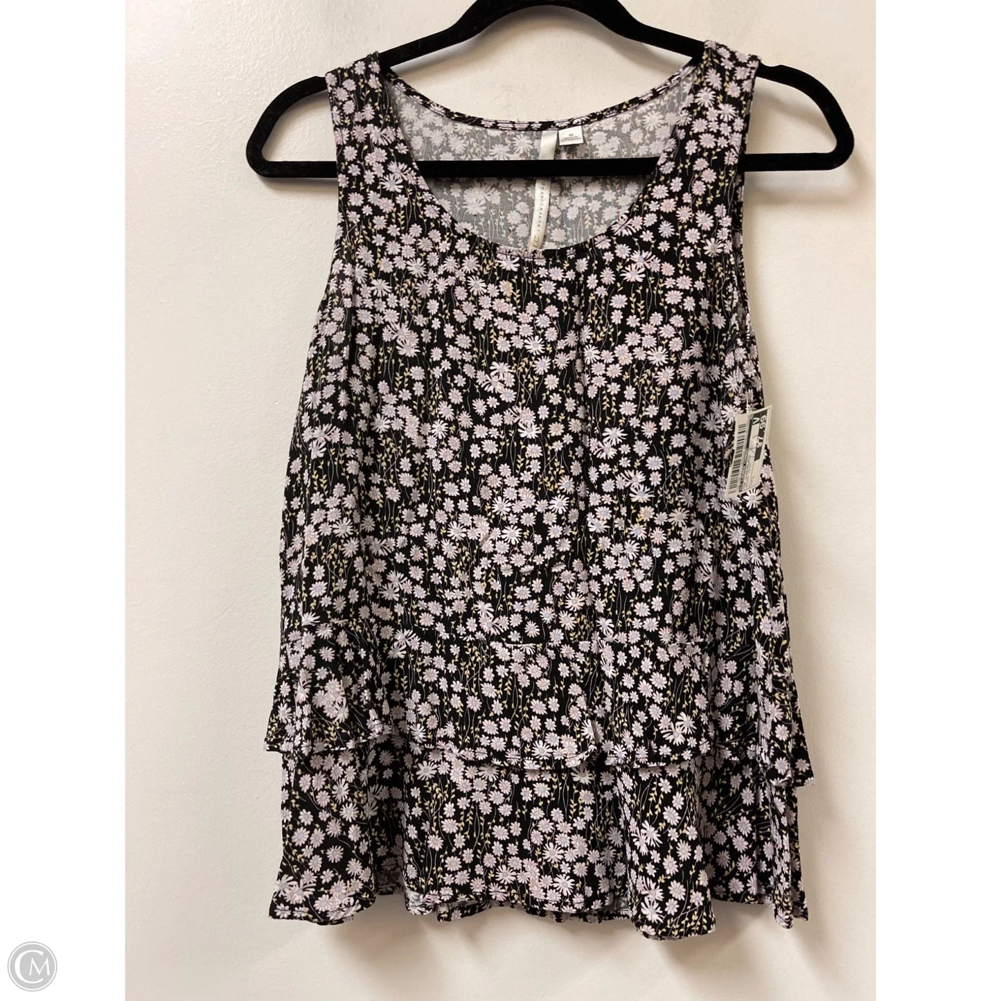 Top Sleeveless By Lc Lauren Conrad In Animal Print, Size: L